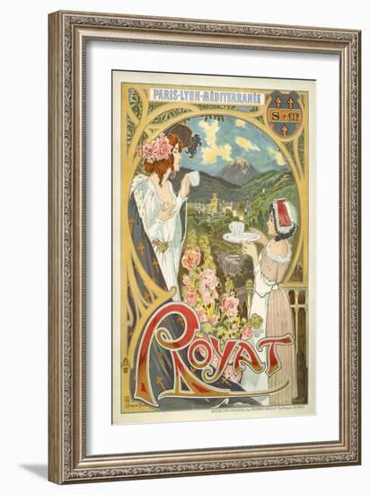 Royat-null-Framed Giclee Print