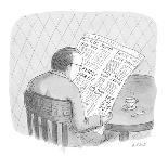 Item 3715 - Cozy Cardigan' - New Yorker Cartoon-Roz Chast-Premium Giclee Print