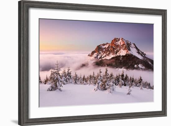 Rozsutec Peak-Tomas Sereda-Framed Photographic Print