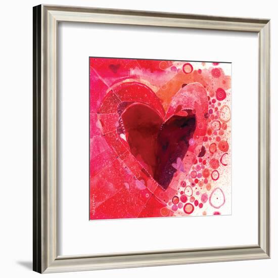 RR Heart 7-Robbin Rawlings-Framed Art Print