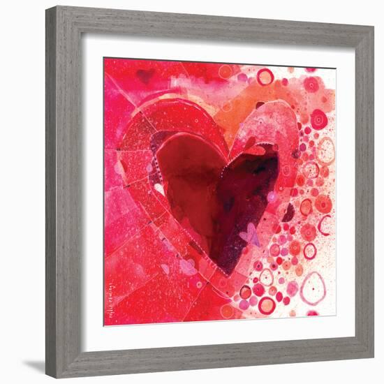 RR Heart 7-Robbin Rawlings-Framed Art Print