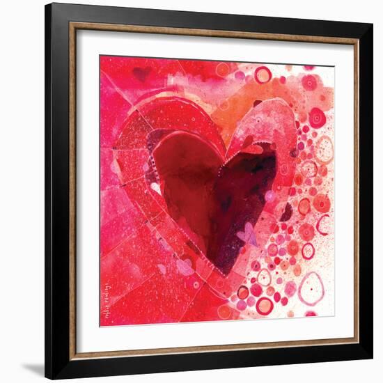 RR Heart 7-Robbin Rawlings-Framed Art Print