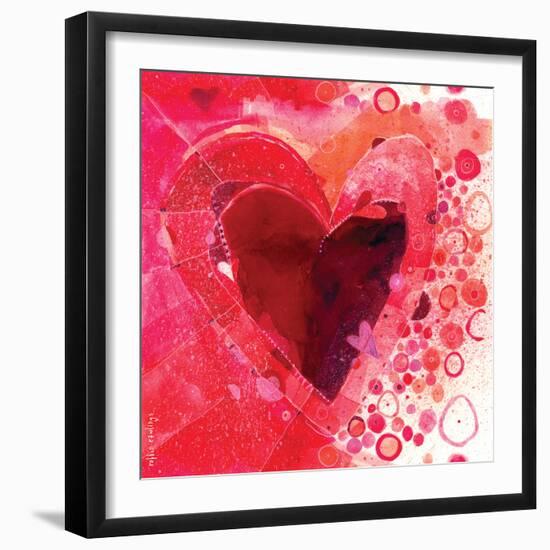 RR Heart 7-Robbin Rawlings-Framed Art Print