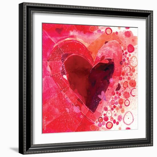 RR Heart 7-Robbin Rawlings-Framed Art Print