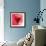 RR Heart 7-Robbin Rawlings-Framed Art Print displayed on a wall