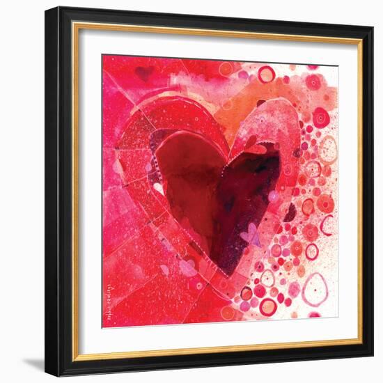 RR Heart 7-Robbin Rawlings-Framed Art Print