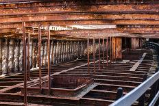 Rusting Ship Structure-RR-Photographic Print