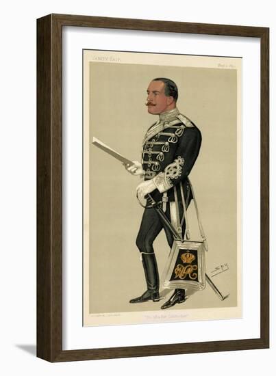 Rt Hon Lord Brooke, Vanity Fair-Leslie Ward-Framed Art Print