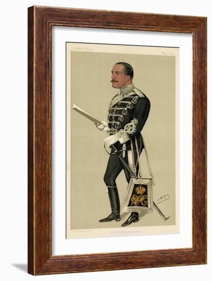 Rt Hon Lord Brooke, Vanity Fair-Leslie Ward-Framed Art Print