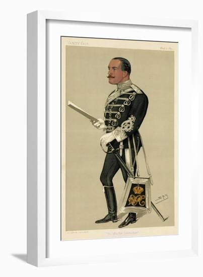 Rt Hon Lord Brooke, Vanity Fair-Leslie Ward-Framed Art Print