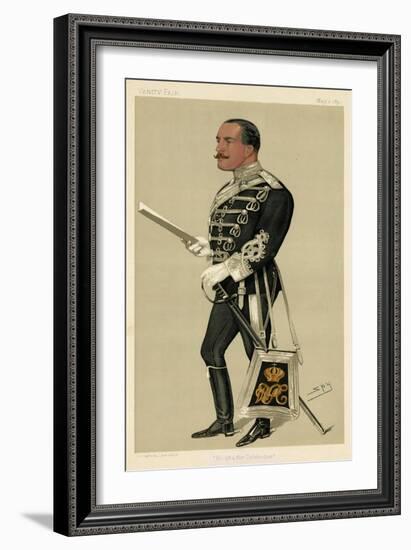 Rt Hon Lord Brooke, Vanity Fair-Leslie Ward-Framed Art Print