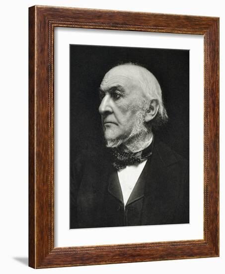 Rt Hon. William Gladstone PM in 1890-Eveleen W.H. Myers-Framed Photographic Print