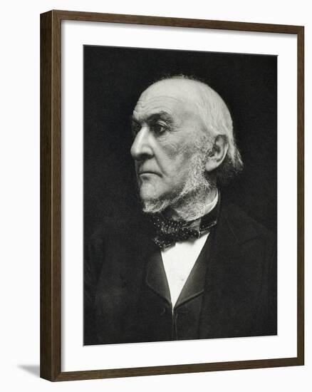 Rt Hon. William Gladstone PM in 1890-Eveleen W.H. Myers-Framed Photographic Print