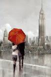 Modern Couple in New York-Ruane Manning-Art Print