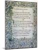 Rubaiyat of Omar Khayyam-William Morris-Mounted Giclee Print