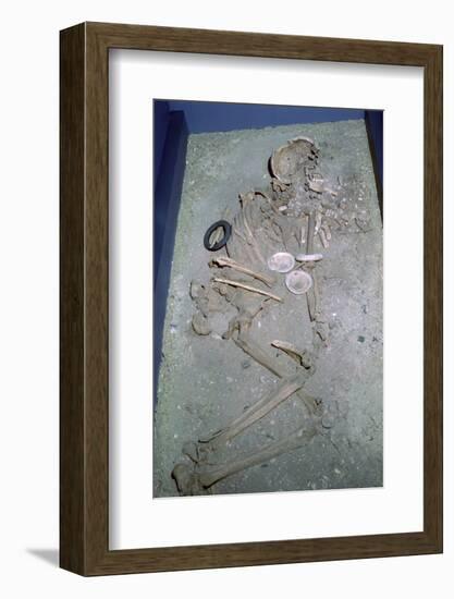 Rubane Culture Neolithic Burial. Artist: Unknown-Unknown-Framed Photographic Print