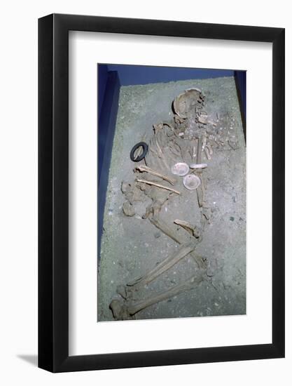 Rubane Culture Neolithic Burial. Artist: Unknown-Unknown-Framed Photographic Print