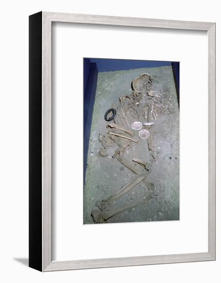 Rubane Culture Neolithic Burial. Artist: Unknown-Unknown-Framed Photographic Print