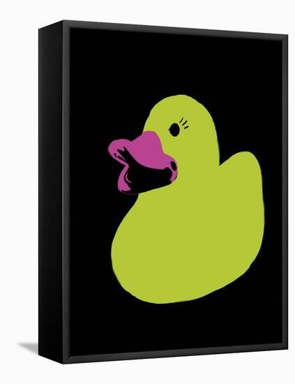 Rubber Duck-Whoartnow-Framed Premier Image Canvas