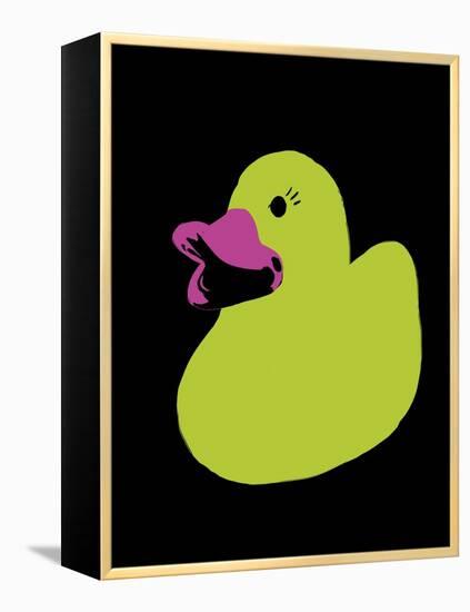 Rubber Duck-Whoartnow-Framed Premier Image Canvas