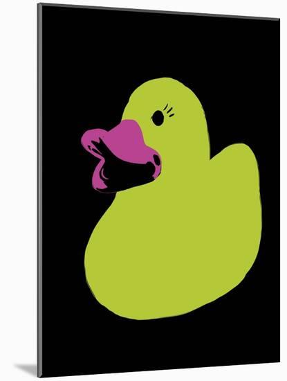Rubber Duck-Whoartnow-Mounted Giclee Print