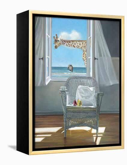 Rubberneck-Karen Hollingsworth-Framed Stretched Canvas