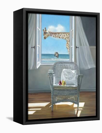 Rubberneck-Karen Hollingsworth-Framed Stretched Canvas