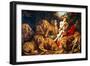 Rubens: Daniel and Lions Den-Peter Paul Rubens-Framed Giclee Print