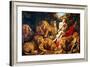 Rubens: Daniel and Lions Den-Peter Paul Rubens-Framed Giclee Print