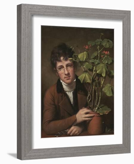 Rubens Peale with a Geranium, 1801-Rembrandt Peale-Framed Giclee Print