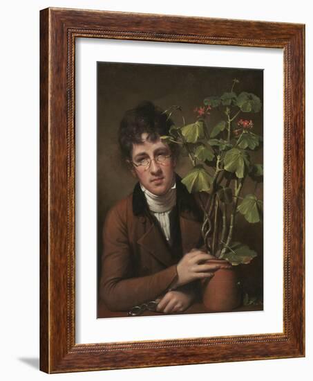 Rubens Peale with a Geranium, 1801-Rembrandt Peale-Framed Giclee Print