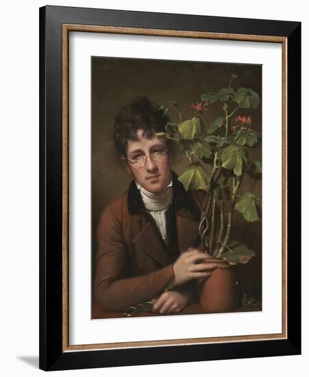 Rubens Peale with a Geranium, 1801-Rembrandt Peale-Framed Giclee Print