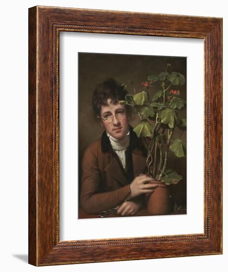 Rubens Peale with a Geranium, 1801-Rembrandt Peale-Framed Giclee Print