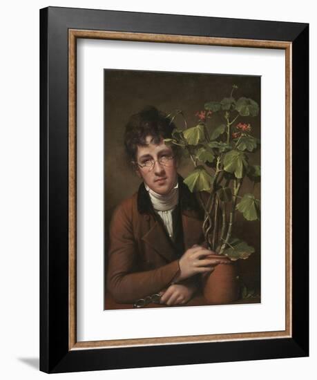 Rubens Peale with a Geranium, 1801-Rembrandt Peale-Framed Giclee Print