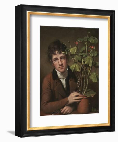 Rubens Peale with a Geranium, 1801-Rembrandt Peale-Framed Giclee Print