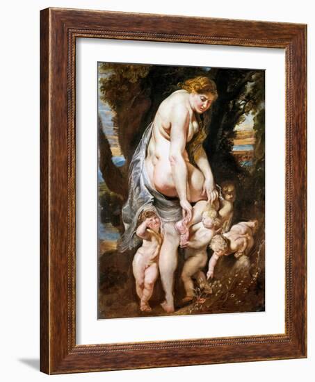 Rubens: Venus, C1606-09-Peter Paul Rubens-Framed Giclee Print