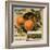 Rubidoux Brand - California - Citrus Crate Label-Lantern Press-Framed Art Print