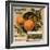 Rubidoux Brand - California - Citrus Crate Label-Lantern Press-Framed Art Print