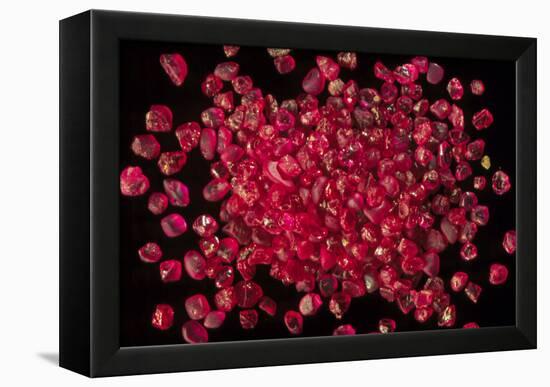 Rubies Panned From River Gravels-Vaughan Fleming-Framed Premier Image Canvas