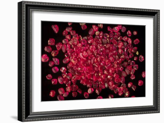 Rubies Panned From River Gravels-Vaughan Fleming-Framed Photographic Print