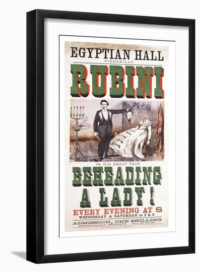 Rubini Beheading-null-Framed Giclee Print