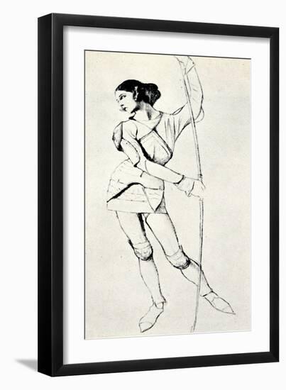 RUBINSTEIN Ida-Leon Bakst-Framed Giclee Print