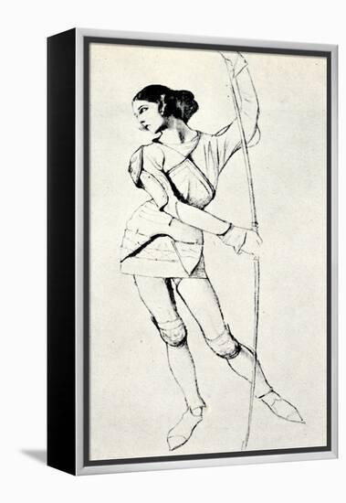 RUBINSTEIN Ida-Leon Bakst-Framed Premier Image Canvas