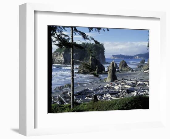 Ruby Beach, Olympic National Park, Washington, USA-William Sutton-Framed Photographic Print