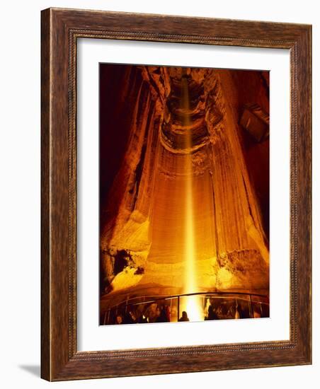 Ruby Falls, 145 Ft Waterfall Deep Inside Lookout Mountain, Chattanooga, Tennessee, USA-Gavin Hellier-Framed Photographic Print