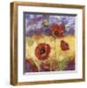 'Ruby Red Poppies' Art Print - Tina Chaden | Art.com