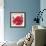 Ruby-Ivo-Framed Art Print displayed on a wall