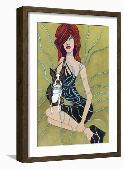 Ruca-Jami Goddess-Framed Art Print