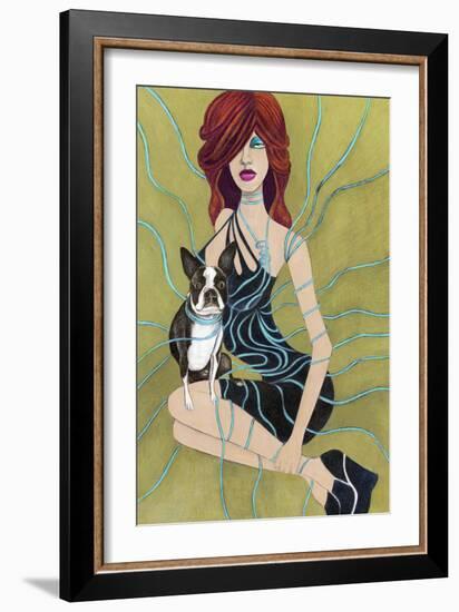 Ruca-Jami Goddess-Framed Art Print