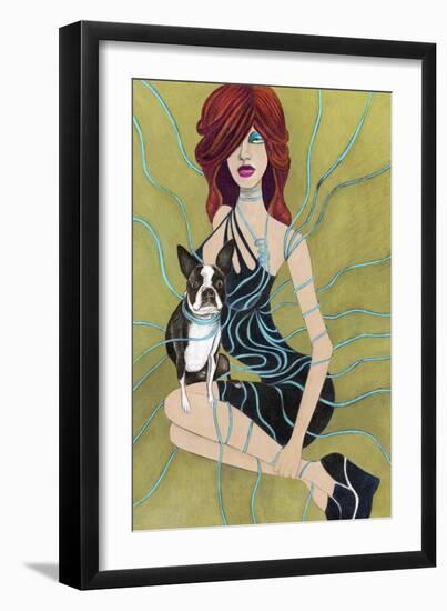 Ruca-Jami Goddess-Framed Art Print